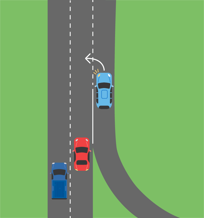 Lane Driving Rules In Alberta AMA   4 Lane Driving 